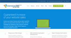 Desktop Screenshot of corporatewebtechnologies.com